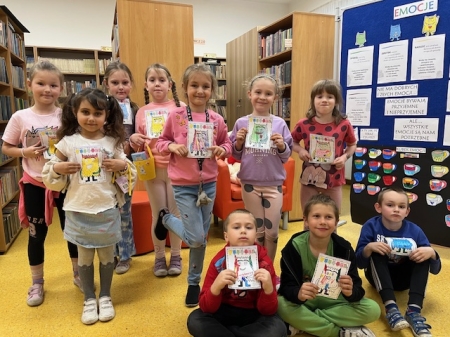 „Zdrowa głowa”- o emocjach w bibliotece szkolnej