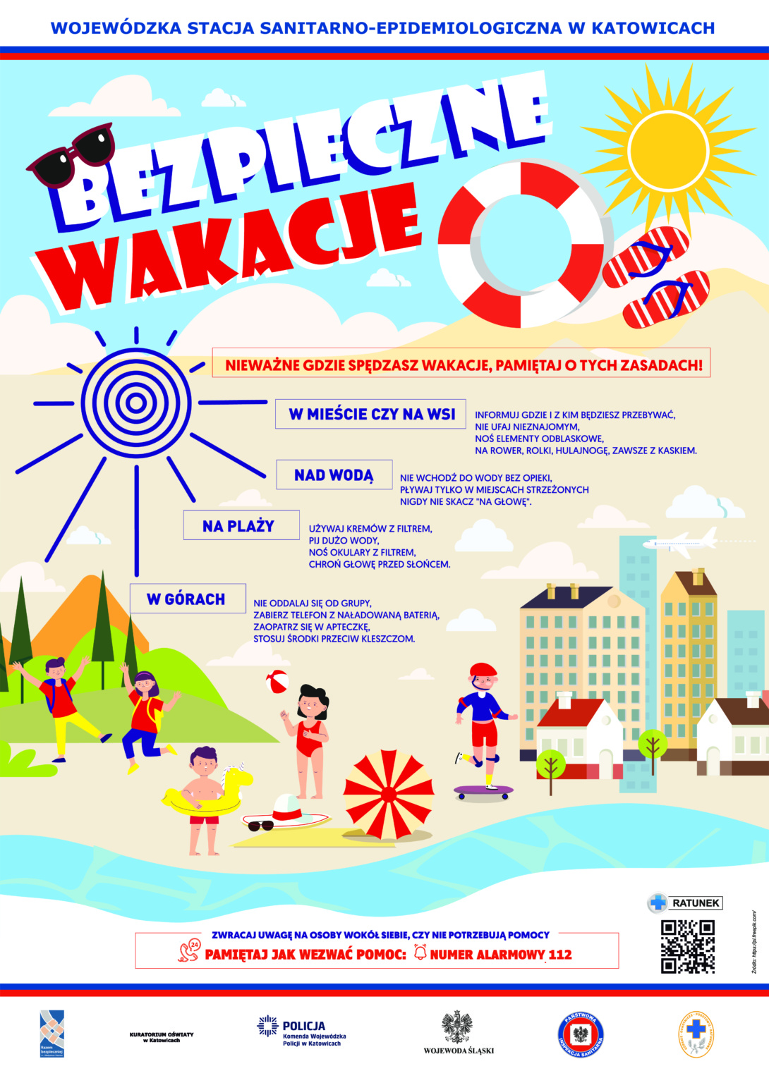 Bezpieczne wakacje