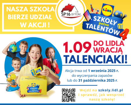 Nasza szkoła bierze udział w akcji !