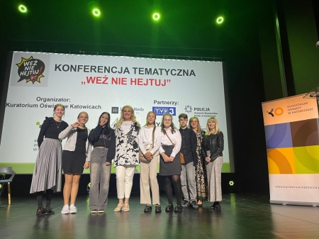 Relacjia z konferencji tematycznej ''Weź nie hejtuj