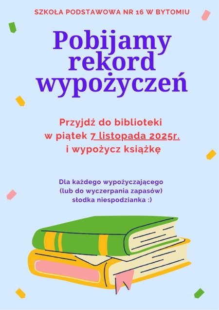 Podbijamy rekord wypożyczeń