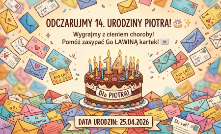 Trwa akcja Samorządu Uczniowskiego o nazwie Lawina kartek dla Piotrka