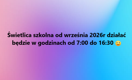 Świetlica szkolna