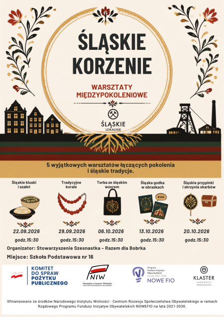 Zapraszamy na „Śląskie Korzenie – warsztaty międzypokoleniowe” 